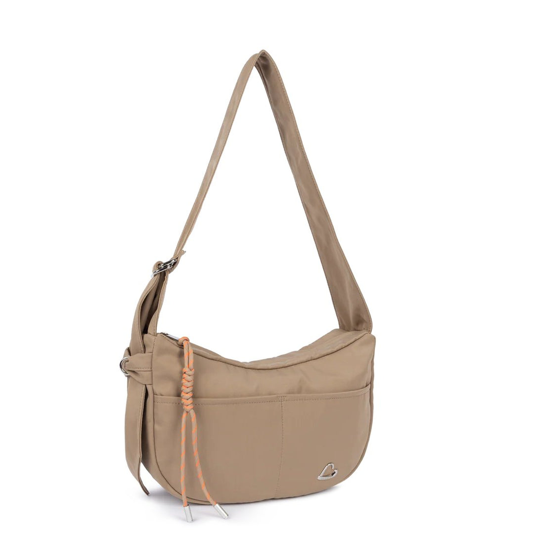 Lancaster Basic Love axelväska Praline