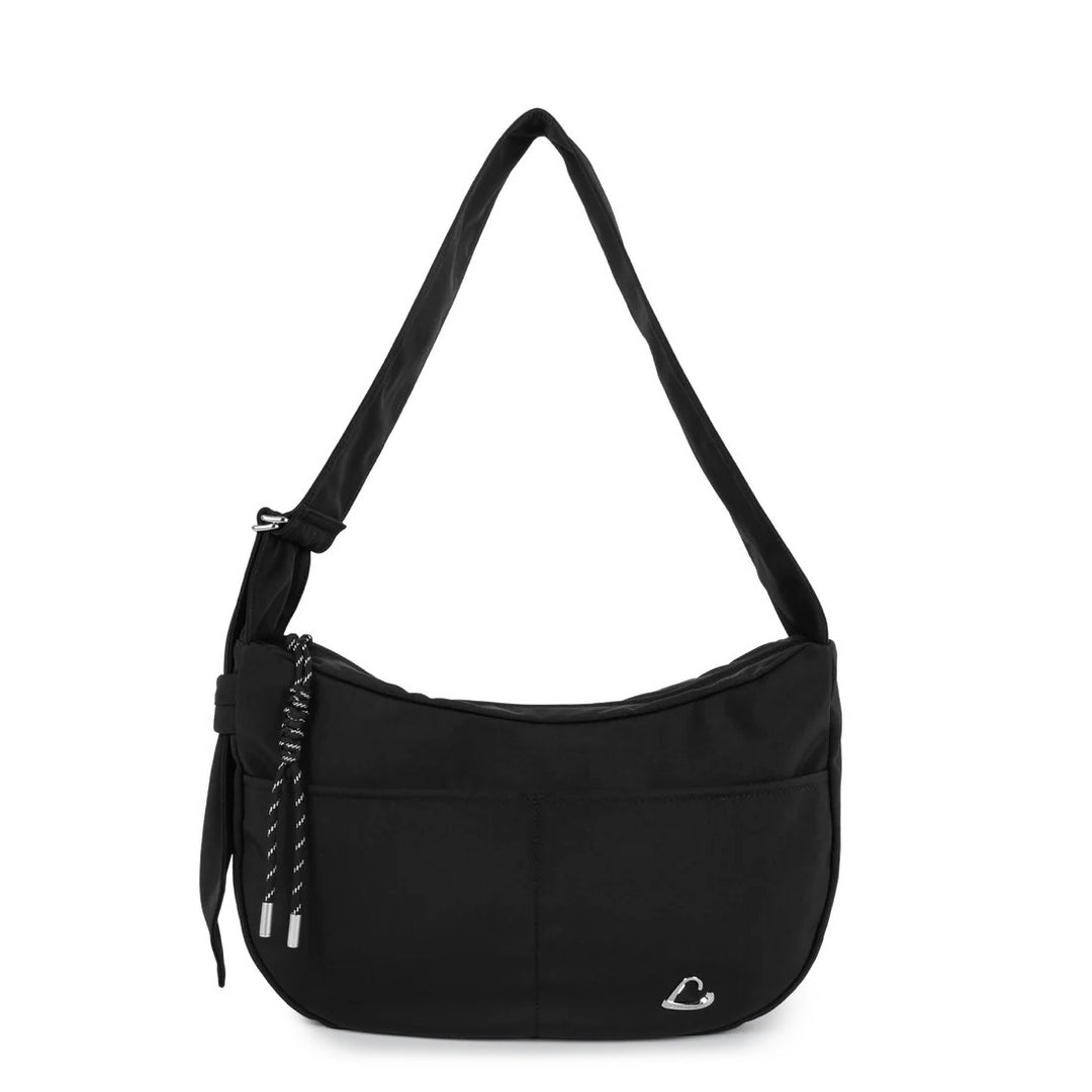 Lancaster Grand Sac Besace Basic Love fekete