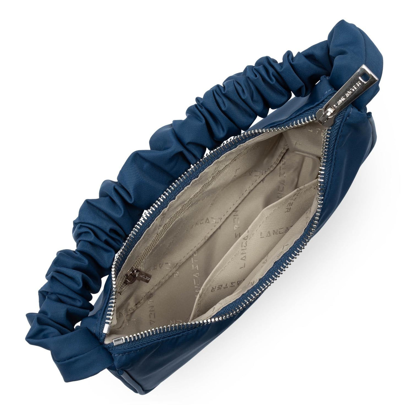 Sac baguette Zippé Basic Chouchou Lancaster 510-68 Bleu Mer