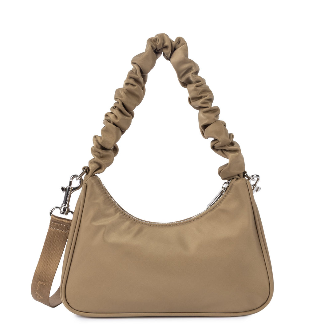 Lancaster Sac besace Zippé S Basic Chouchou 510-68 Praline