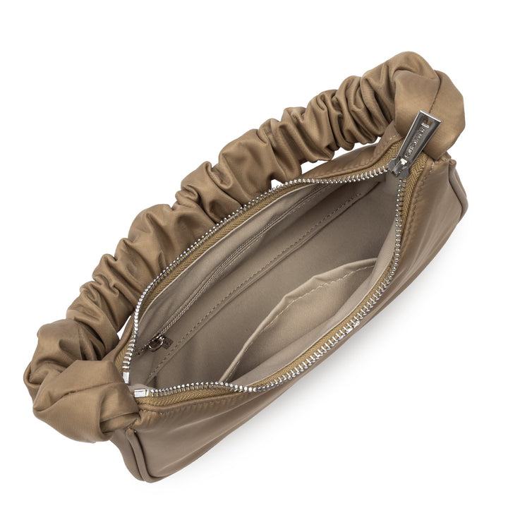 Lancaster Sac besace Zippé S Basic Chouchou 510-68 Praline