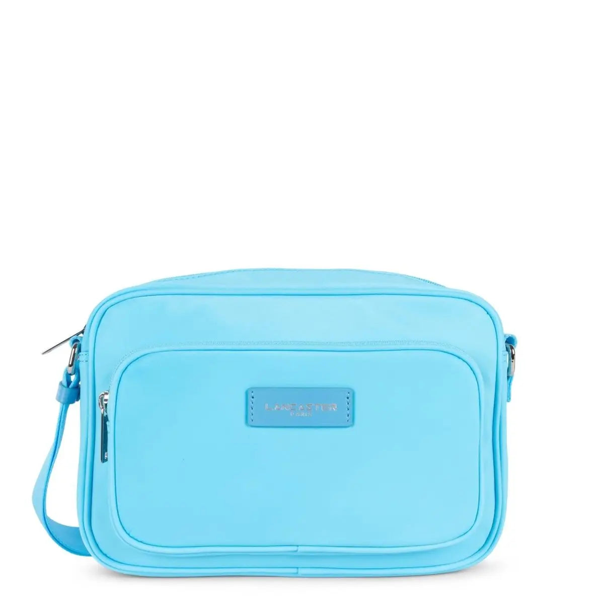 Sac trotteur Zippé L Basic Vita Lancaster 510-77 Bleu Atoll