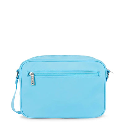 Sac trotteur Zippé L Basic Vita Lancaster 510-77 Bleu Atoll