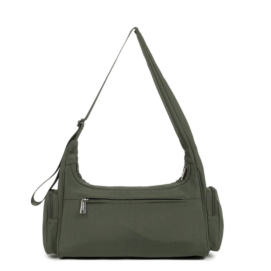 Lancaster Tõmblukuga õlakott Basic Pocket 510-92 tume khaki