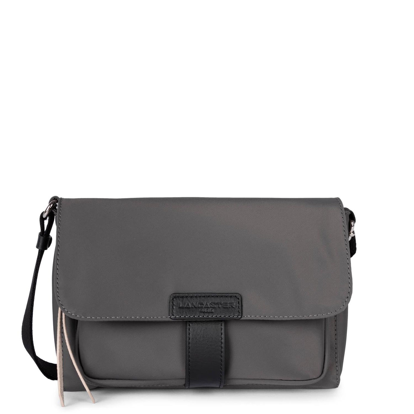 Sac trotteur A rabat aimanté Basic Sport Lancaster 514-26 Gris - Noir