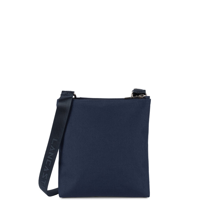 Lancaster Double pochette Zippé Smart KBA 516-38 Bleu Foncé