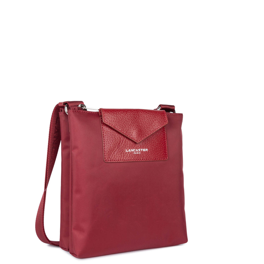 Lancaster Double pochette Zippé Smart KBA 516-38 Carmin