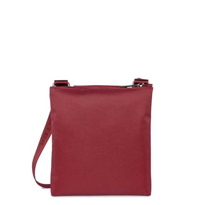 Lancaster Double pochette Zippé Smart KBA 516-38 Carmin