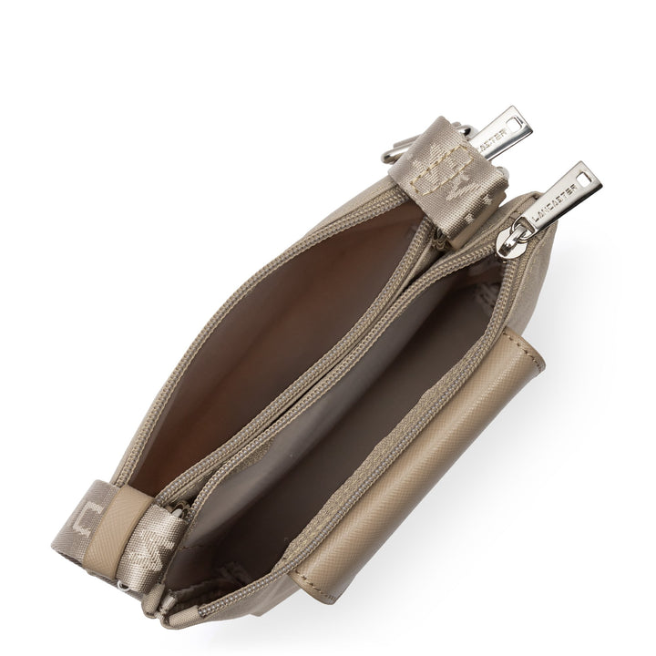 Lancaster Double pochette Zippé Smart KBA 516-38 Galet