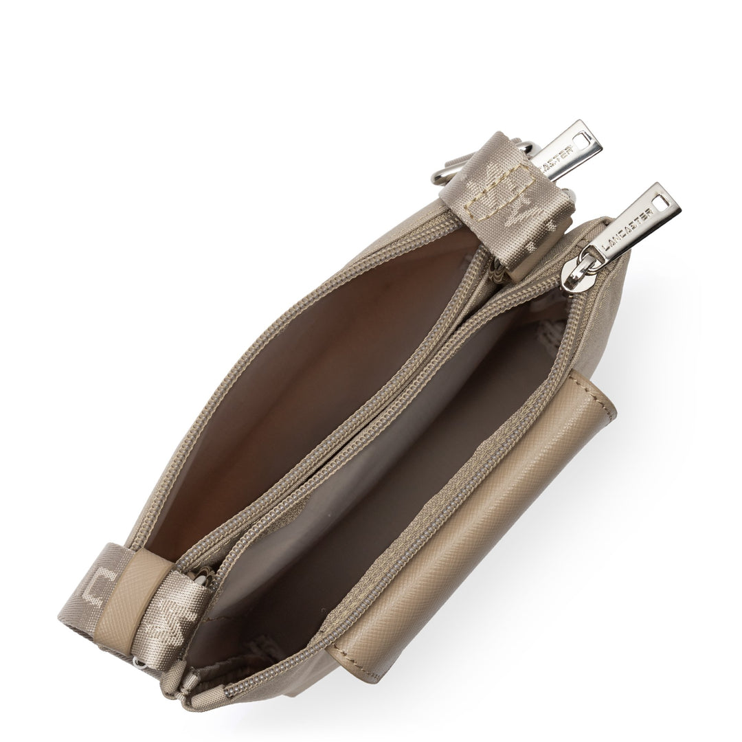 Lancaster Double pochette Zippé Smart KBA 516-38 Galet