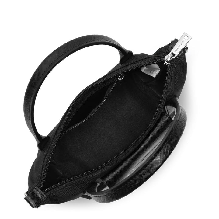 Lancaster Smart KBA Mini Handbag Black Leather