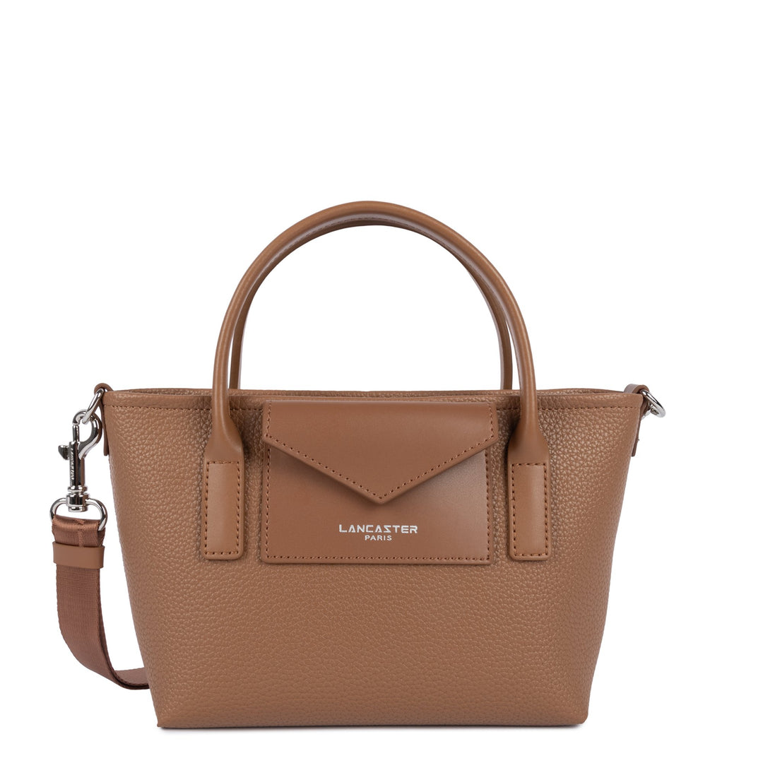 Lancaster Sac cabas main Zippé Maya Double KBA 517-101 Moka