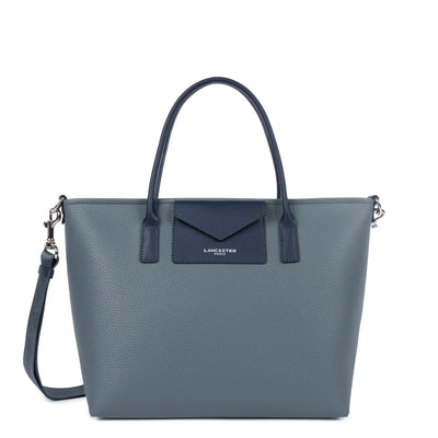 Cabas / Shopping Bleu Givré 
