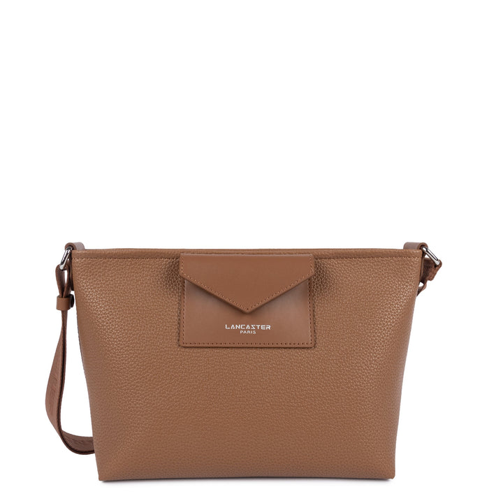 Lancaster Trotter Bag Zipped Maya Double KBA 517-105 Moka