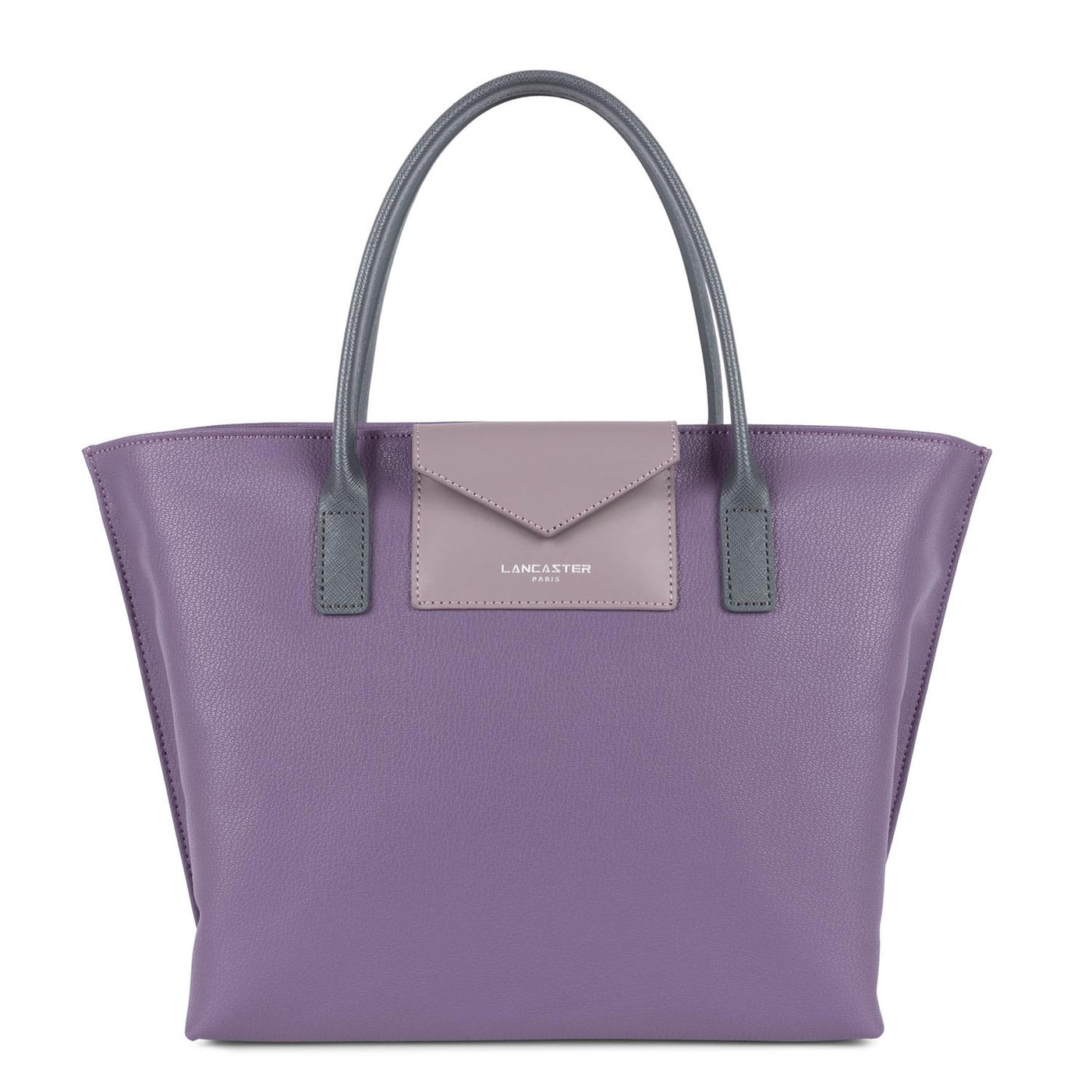 Sac à main Zippée M Maya Lancaster 517-18 Mauve foncé - Mauve - Gris