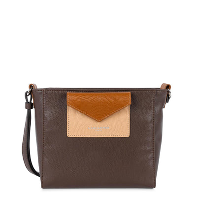 Sac trotteur Zippée Maya Lancaster 517-24 Marron - Naturel - Camel