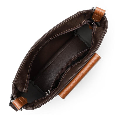 Sac trotteur Zippée Maya Lancaster 517-24 Marron - Naturel - Camel