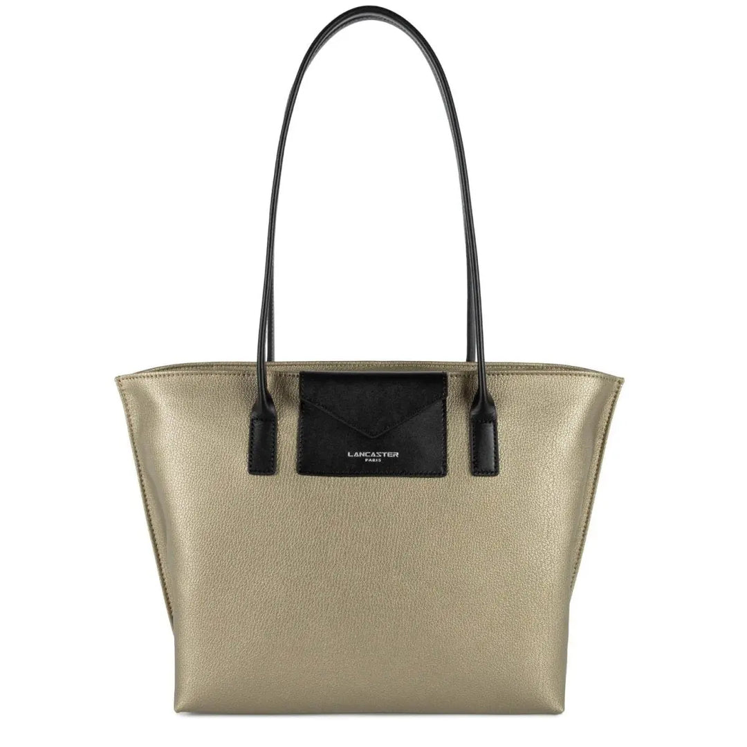 Tote bag shoulder Zipped M Maya Lancaster 517-29 Gold Antic