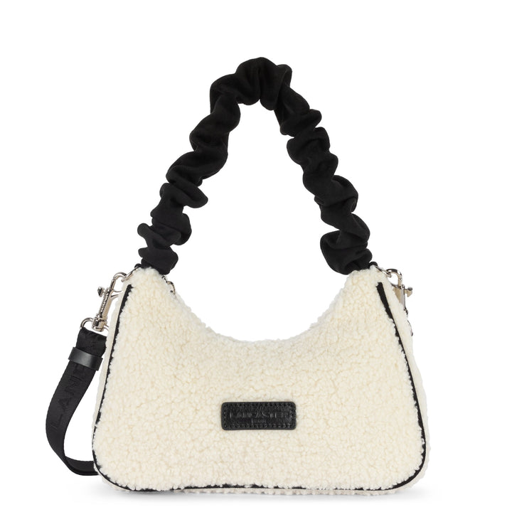 Lancaster Sac trotteur Zippé Polaire Chouchou 518-003 Noir