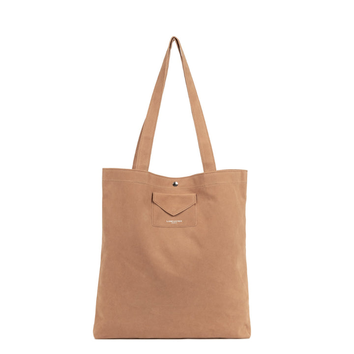 Lancaster Sac cabas épaule Avec Pression M Suédine KBA 518-061 Moka