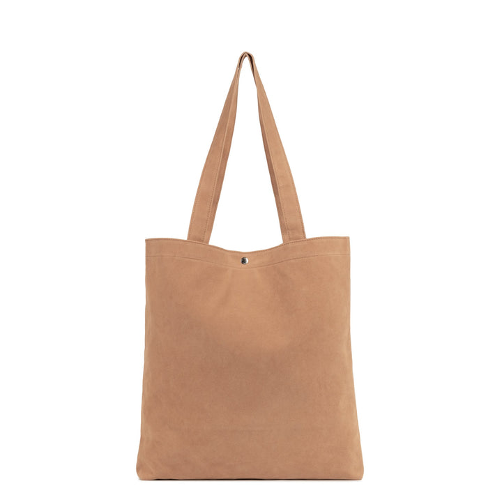 Lancaster Tote bag shoulder With Snap Closure M Suede KBA 518-061 Mocha