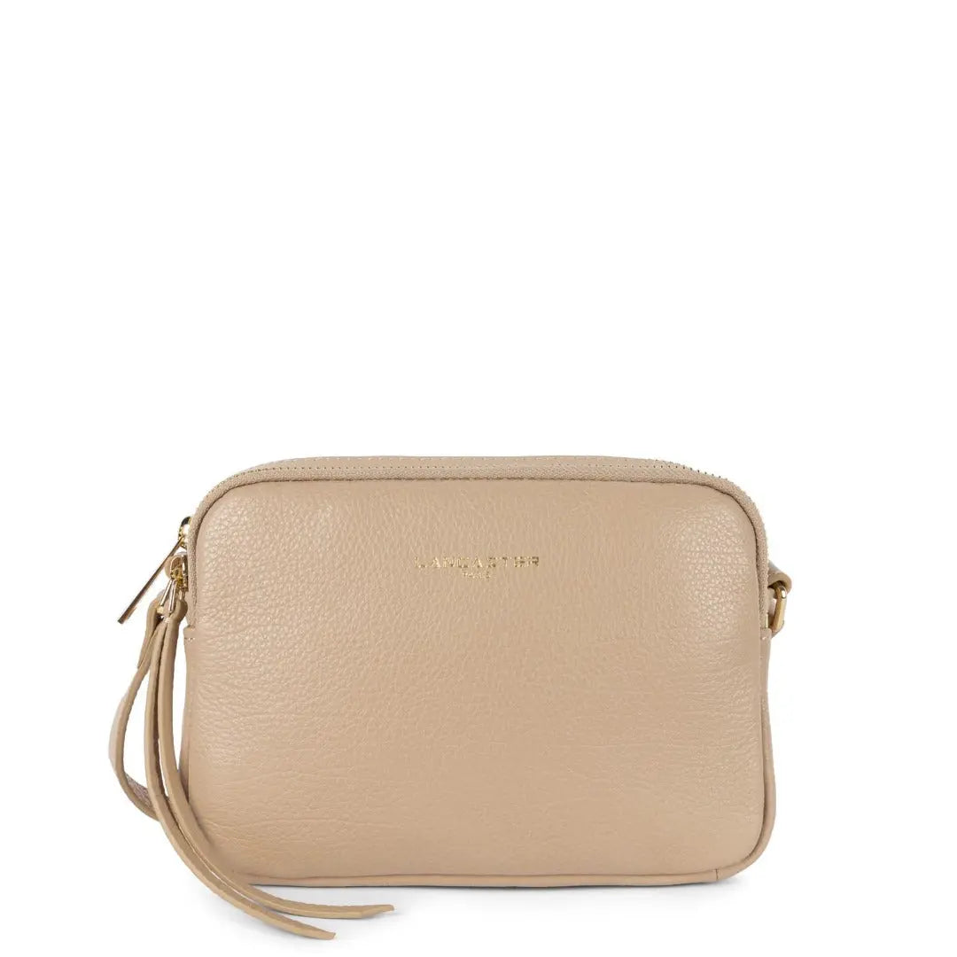 Sac trotteur Zippé S Dune Lancaster 529-20 Beige Foncé