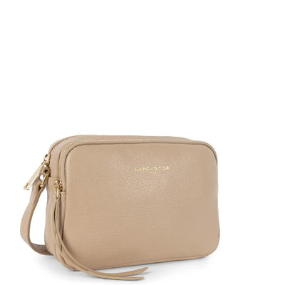 Sac trotteur Zippé S Dune Lancaster 529-20 Beige Foncé