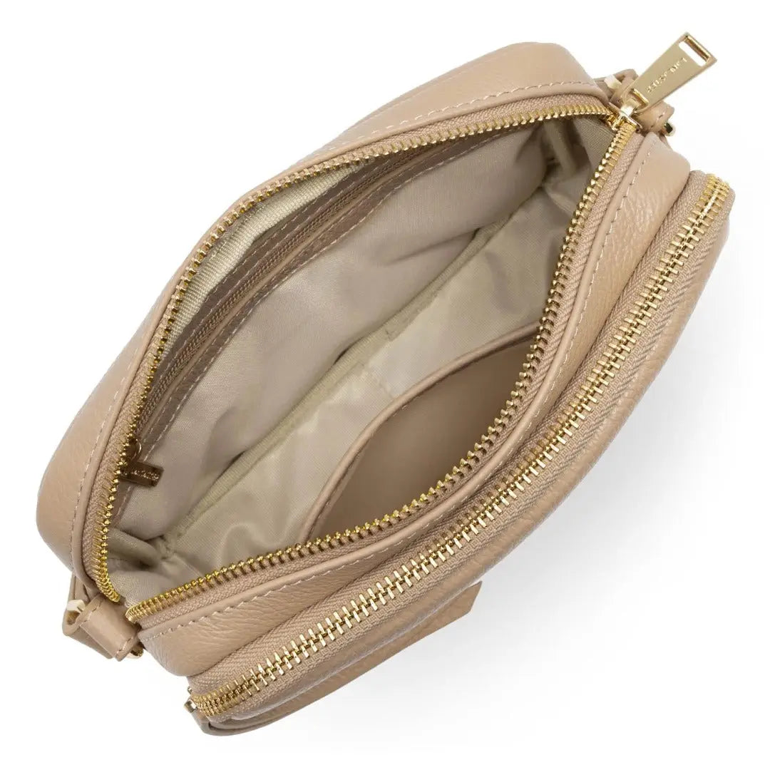 Sac trotteur Zippé S Dune Lancaster 529-20 Beige Foncé