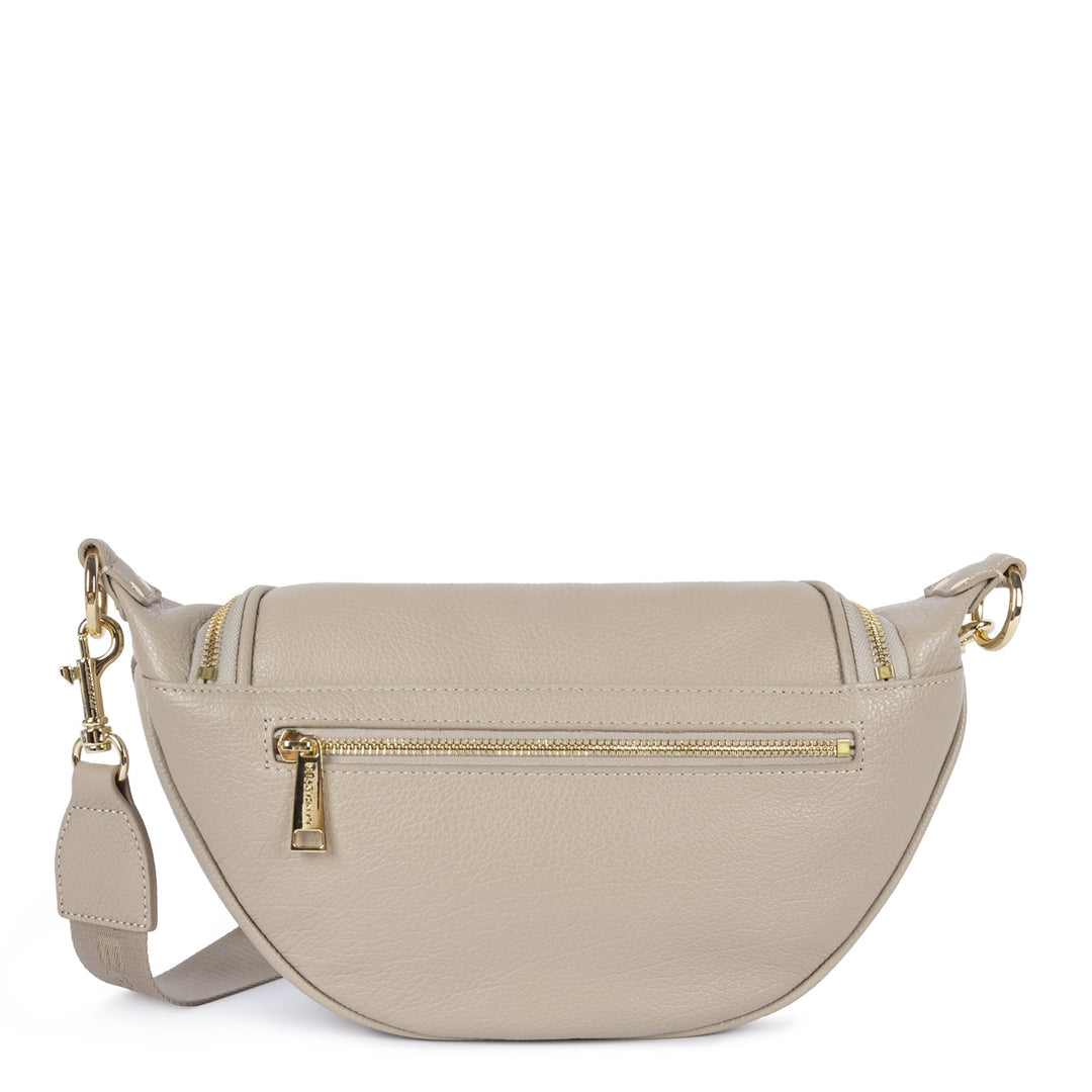 Lancaster Sac banane Zippé Dune 529-85 Galet