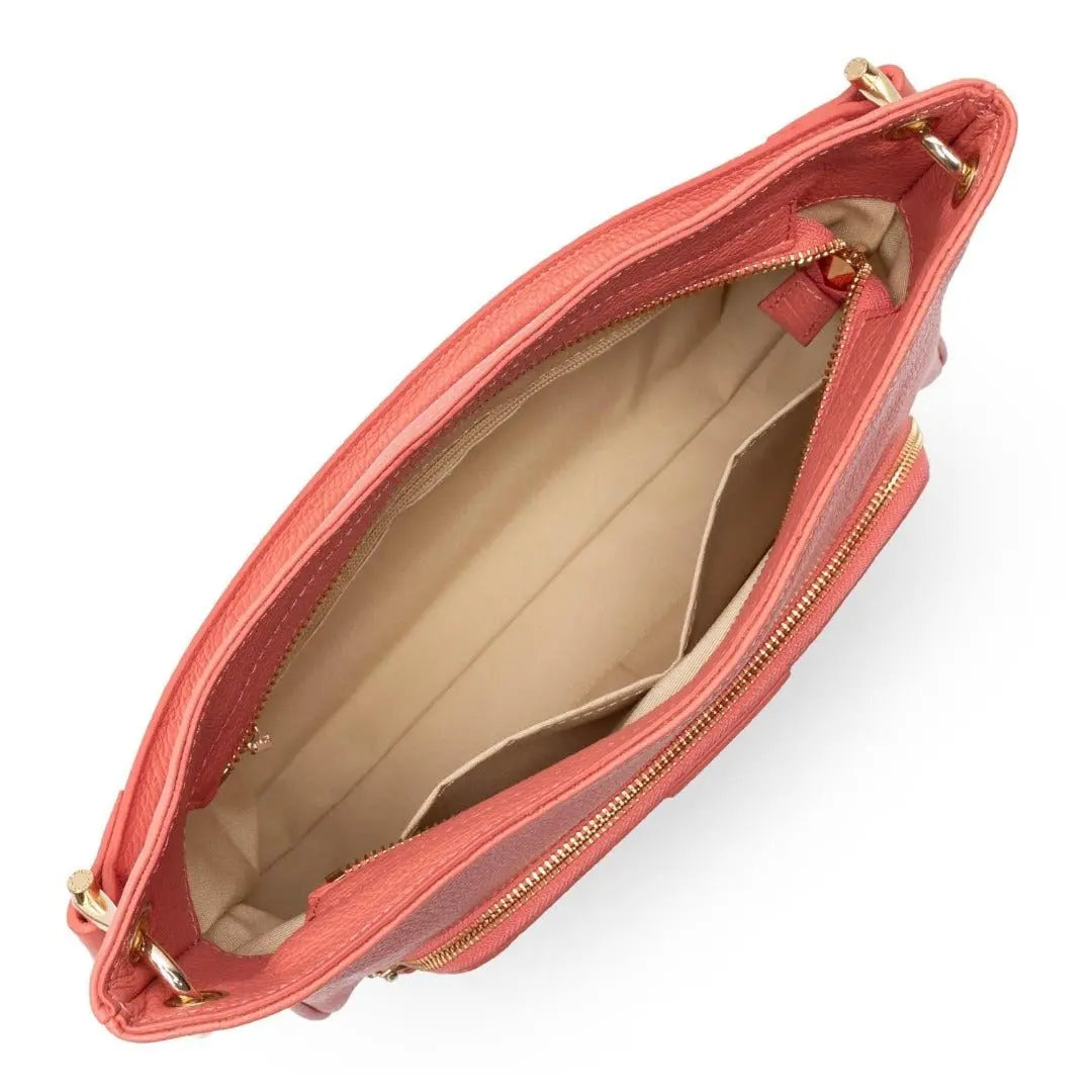 Sac à main Zippé Dune Lancaster 529-86 Rose Blush