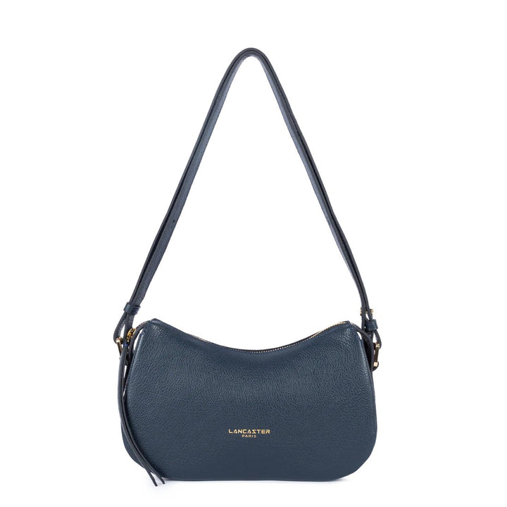 Lancaster Dune Small Crossbody Bag in Dark Blue Leather