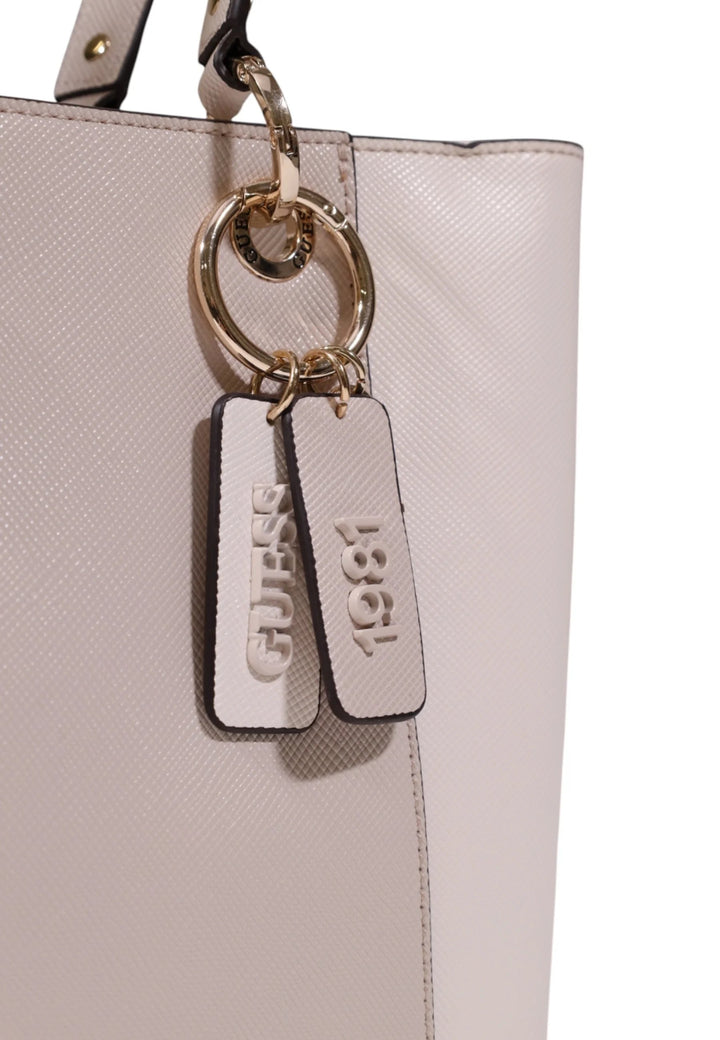 Guess Bramina väike õlakott, off-white/taupe ZG967225