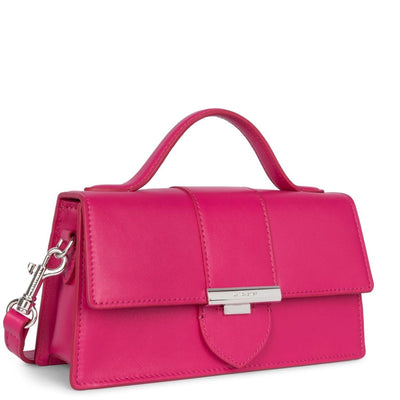 Sac à rabat avec fermoir Paris Ily Lancaster 531-010 Fuxia