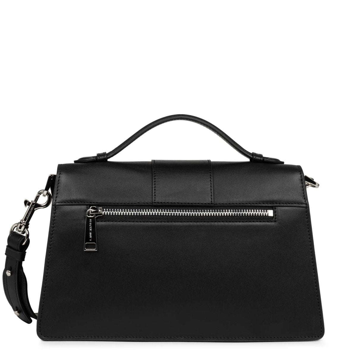 Sac à main A rabat avec fermoir L Paris Ily Lancaster 531-011 Noir