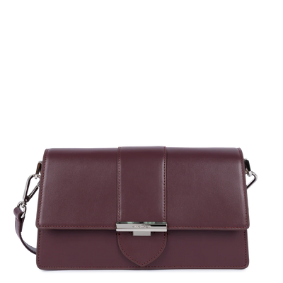 Lancaster Borsa a tracolla con patta e chiusura Paris Ily 531-017 Bordeaux