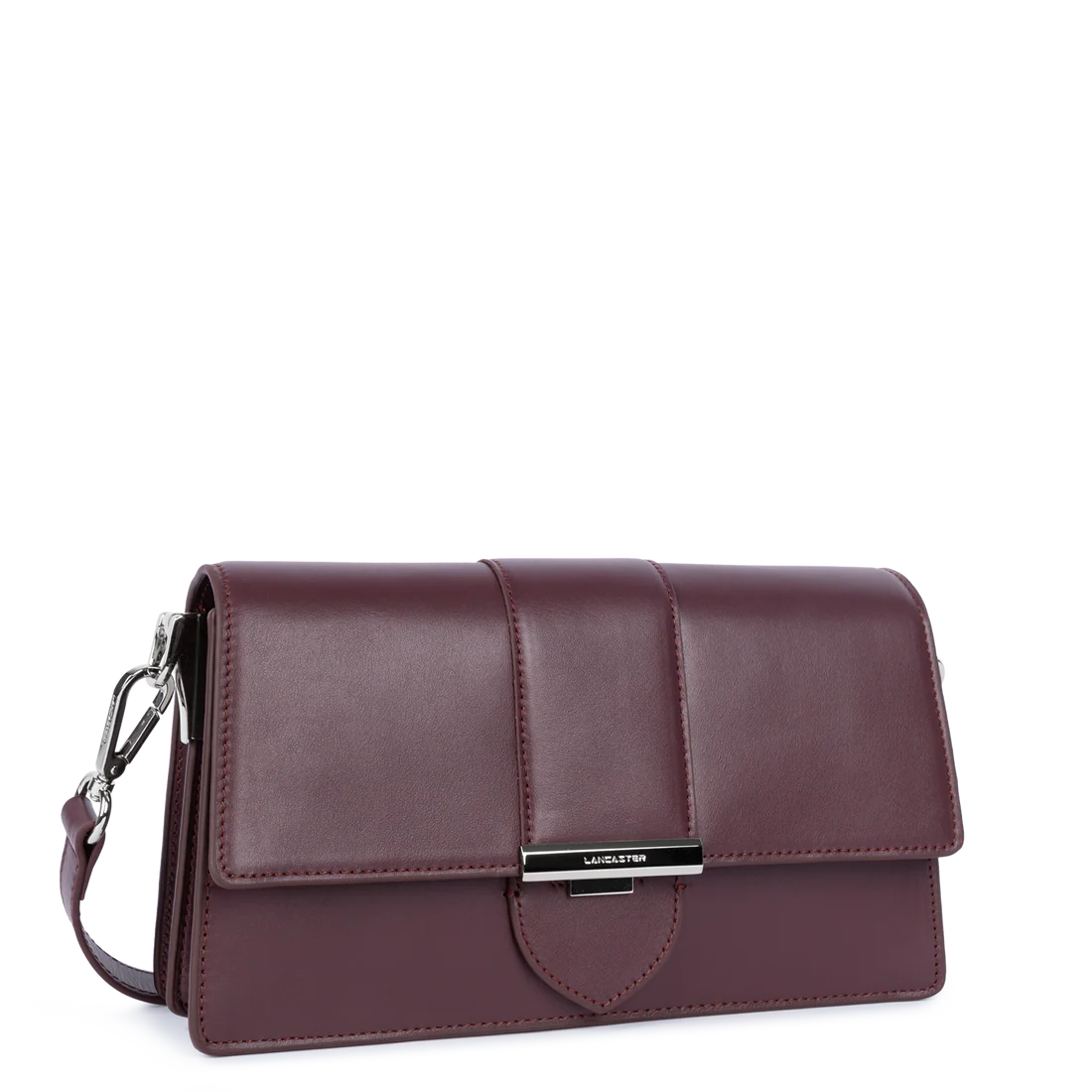 Lancaster Borsa a tracolla con patta e chiusura Paris Ily 531-017 Bordeaux