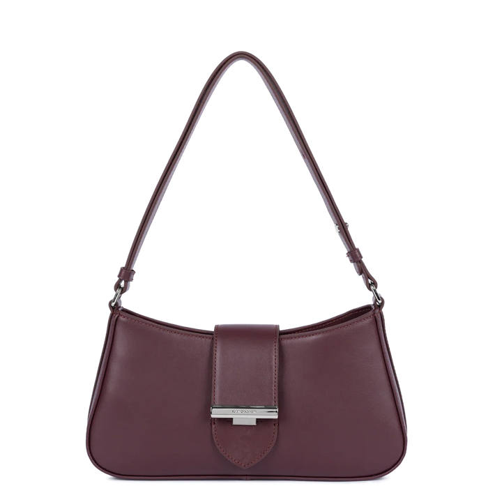 Lancaster Bolso bandolera con cremallera M Paris Ily 531-041 Burdeos