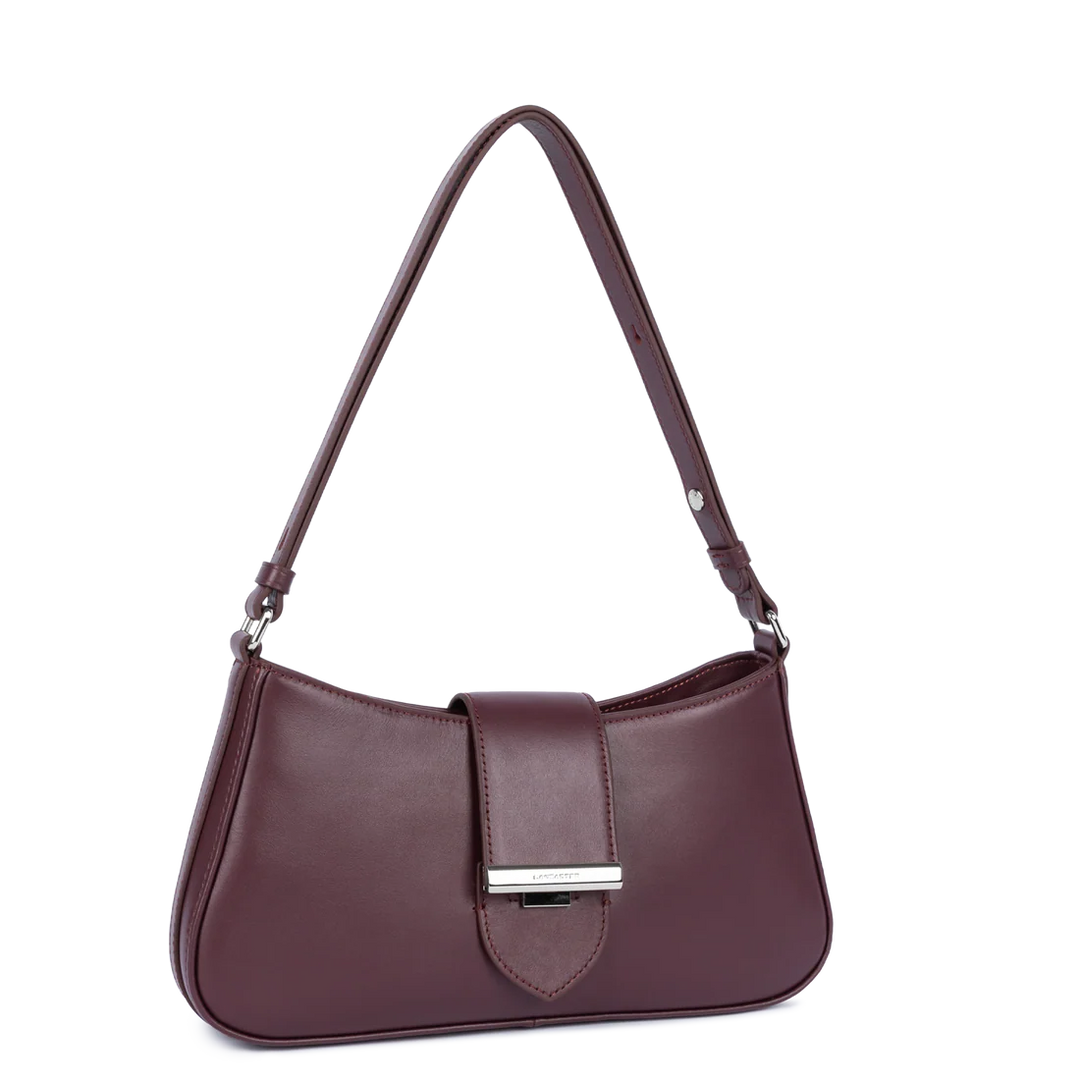 Lancaster Bolso bandolera con cremallera M Paris Ily 531-041 Burdeos