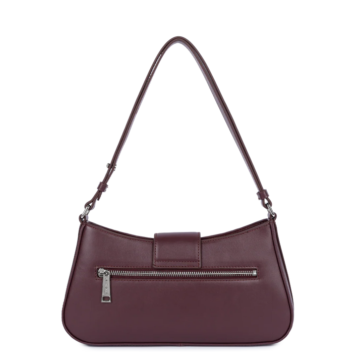 Lancaster Bolso bandolera con cremallera M Paris Ily 531-041 Burdeos