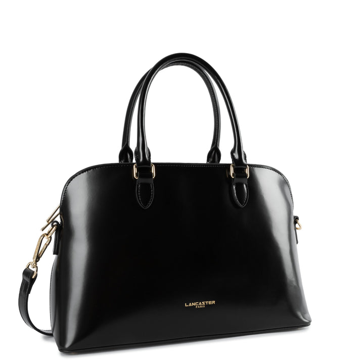 Lancaster Half-Moon Zipped Bag L Gelato Jia 531-064 Black