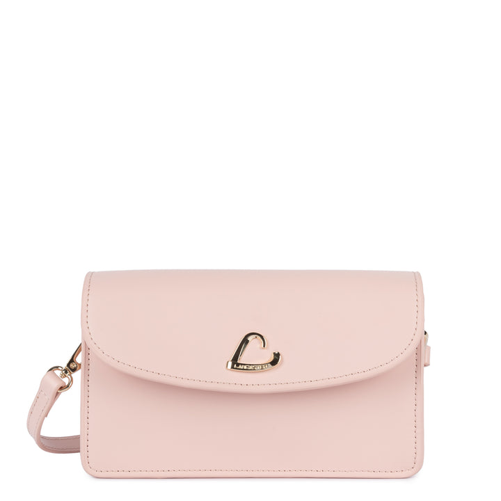 Lancaster Pochette A rabat aimanté Paris Philos 531-080 Nude Clair