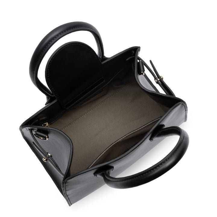 Lancaster Sac à main A rabat aimanté S Donna Hopper 531-120 Noir