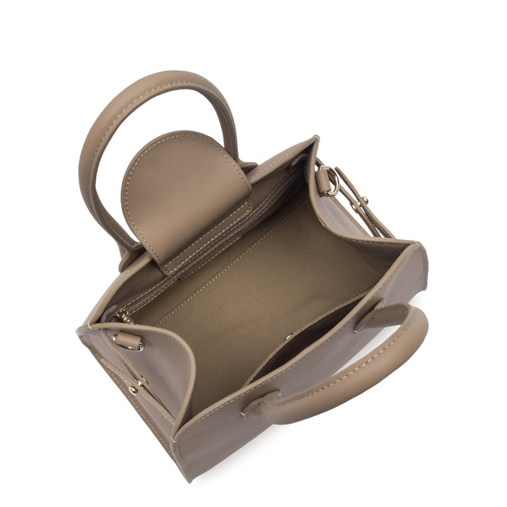 Lancaster Sac à main A rabat aimanté S Donna Hopper 531-120 Praline