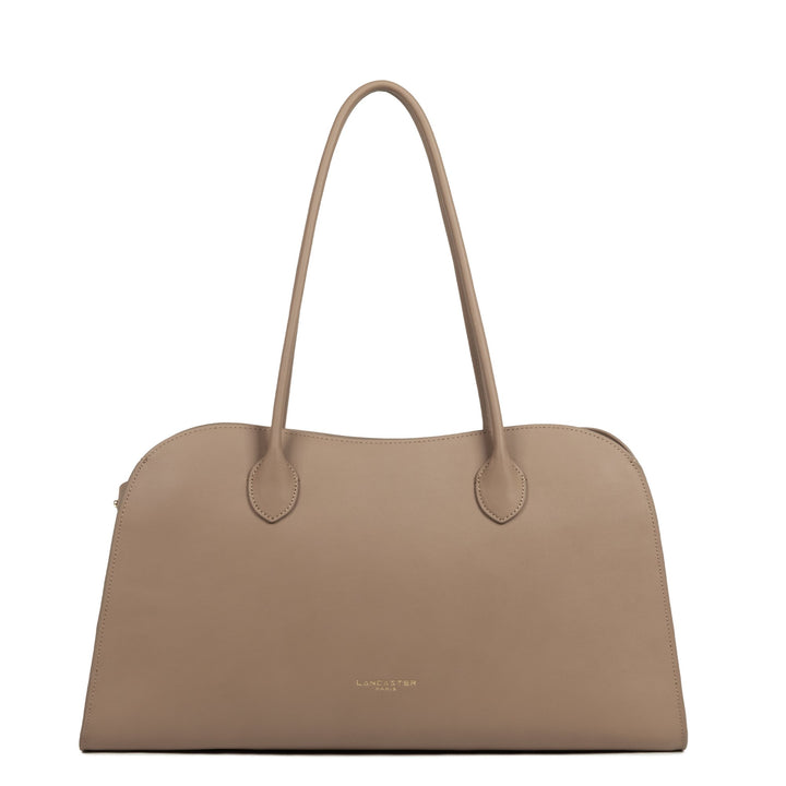 Lancaster Sac cabas épaule Zippé L Donna Hopper 531-122 Praline