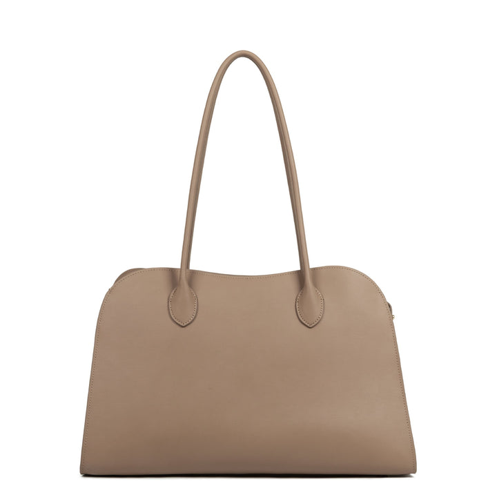 Lancaster Sac cabas épaule Zippé L Donna Hopper 531-122 Praline