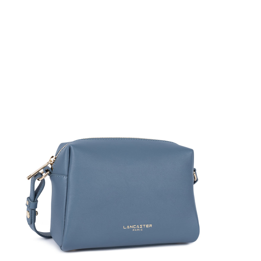 Lancaster Sac trotteur Zippé Donna Cube 531-125 Bleu Jeans