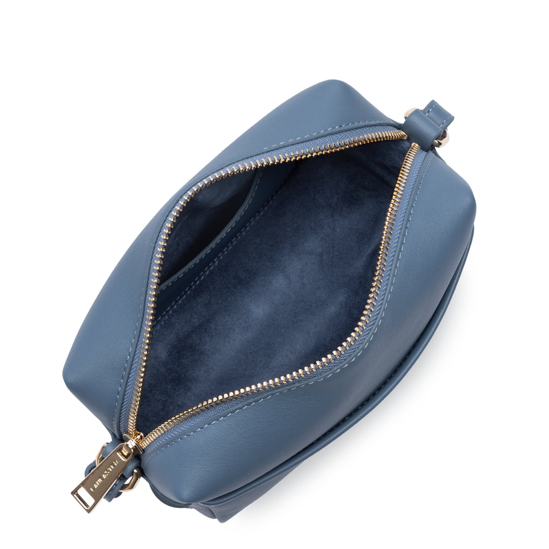 Lancaster Sac trotteur Zippé Donna Cube 531-125 Bleu Jeans