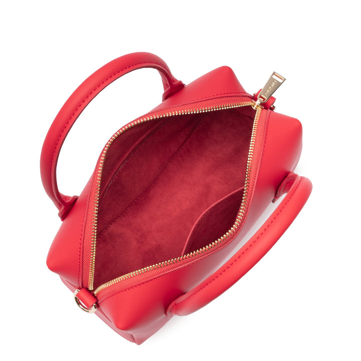 Lancaster Sac trotteur Zippé Donna Cube 531-127 Goji