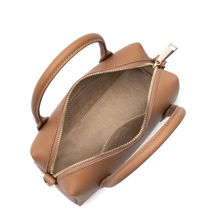 Lancaster Sac trotteur Zippé Donna Cube 531-127 Moka