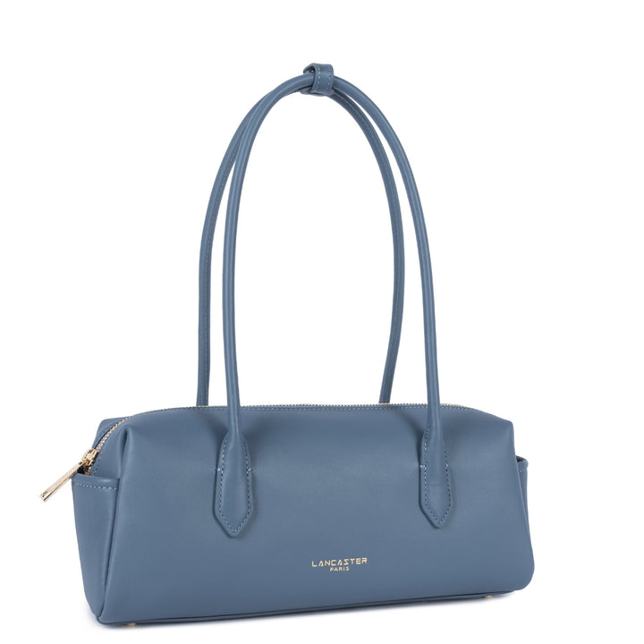 Lancaster Tasche Trotteur mit Reißverschluss Donna Cube 531-128 Blau Jeans
